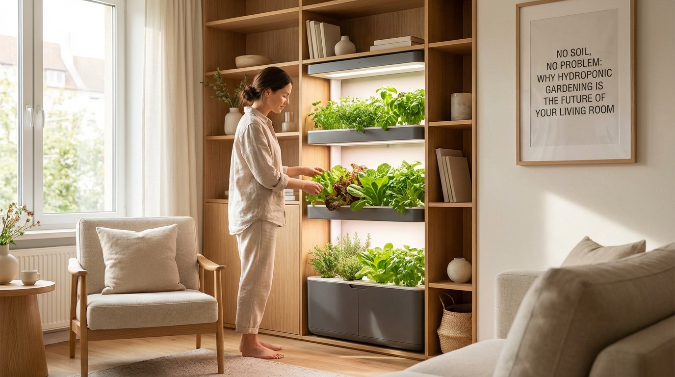 No Soil, No Problem: Why Hydroponic Gardening is the Future of Your Living Room